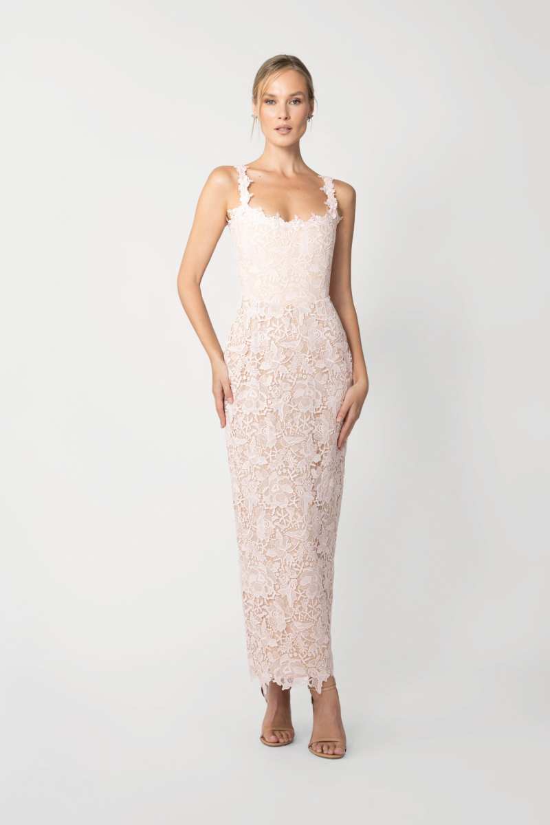 Coraline Lace Midi Dress